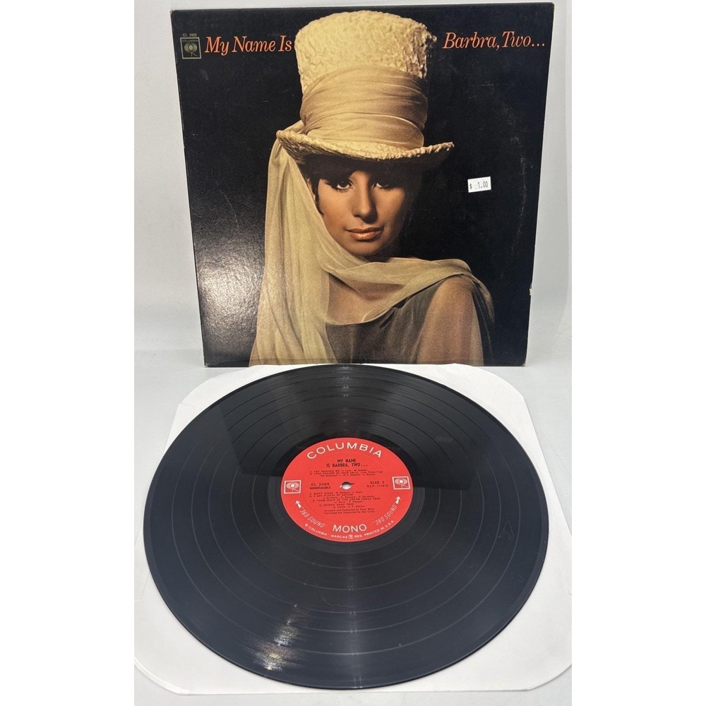 My Name Is Barbra, Two…1966 Vinyl LP. Barbra Streisand. Columbia CL 2409 VG+